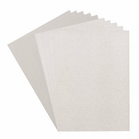 VC Glitter & Cardstock: Silver/ Mouse A4/ 10 arkkia