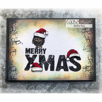 Coosa Crafts: Xmas Envelope - leimasin