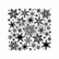 Mini Snowflakes 6 x 6 -sabluuna