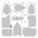 Sizzix Thinlits: Patterned Bugs  -stanssisetti