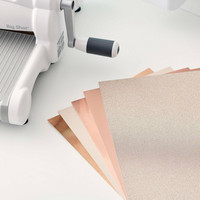 Sizzix Surfacez Opulent Cardstock A4 : Rose