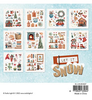 Studio Light: Let It Snow Die Cut Book 15 x 15 cm  - leikekuvalehtiö