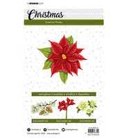 SL Christmas Essentials:  Poinsettia A5 -sabluuna