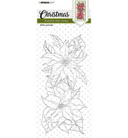 SL Christmas Essentials: Slimline Poinsettia - leimasin