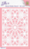 Nellies Choice Mixed Media A6 Stencil : Snowflakes 2  -sabluuna