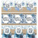 Large Shrink Sleeves:  Watercolor Christmas/Winter  #67