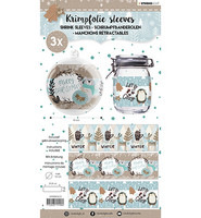 Medium Shrink Sleeves:  Cozy Christmas #63