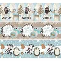 Medium Shrink Sleeves:  Cozy Christmas #63