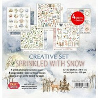 Craft & You Design: Sprinkled with Snow Creative Set Small 12x12 - paperikokoelma