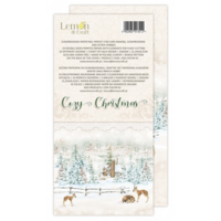 Lemoncraft: Cozy Christmas Elements for Fussy Cutting 6x12 -paperilehtiö