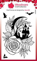 Woodware: Moon & Rose - kirkas leimasinsetti