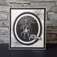 Woodware: Creepy Spider  - kirkas leimasinsetti