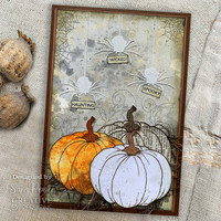 CE Ghost Pumpkin  - kirkas leimasinsetti