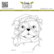 Lesia Zgharda Design: French Bulldog Santa  - leimasin