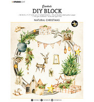Studio Light DIY Block : Natural Christmas  #33 - askartelulehtiö