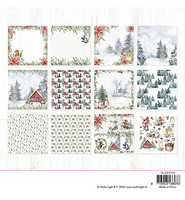 Studio Light: Christmas #74 20 x 20 cm  - paperilehtiö