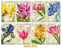 Decorer: Summer Flower - minipaperisetti