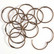 Vaessen Creative Book Bindings Rings: Copper 50 mm - saranarengaslajitelma