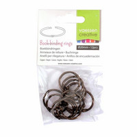 Vaessen Creative Book Bindings Rings: Copper 20 mm - saranarengaslajitelma