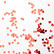 Vaessen Creative: Confetti sydän 5mm punainen 6g purkki