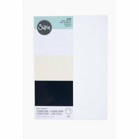 Sizzix Surfacez Smooth Cardstock  A4 : Essential Colours