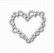 Gummiapan: Doodled Heart  - stanssi