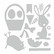 Sizzix Thinlits: Easter  -stanssisetti