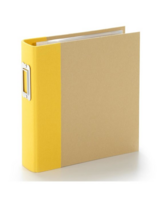 Simple Stories Snap Binder 6x8:  Yellow -kansio