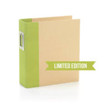 Simple Stories Snap Binder 6x8: Lime  -kansio