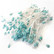 Paper Design Margaret: Heteet 170 kpl - Turquoise Glitter