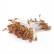 Paper Design Margaret: Heteet 200  kpl - Matt Burnt Orange