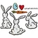 Sizzix Thinlits: Bunny Stitch   -stanssisetti