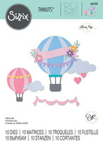 Sizzix Thinlits: Hot Air Balloon -stanssisetti