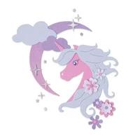 Sizzix Thinlits: Midnight Unicorn -stanssisetti