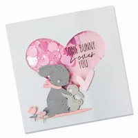 Framelits with stamps: Bunny Love