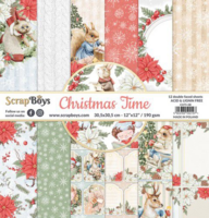 Scrapboys:  Christmas Time 12x12 - paperikokoelma