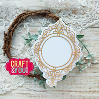 Craft & You: Oldfashion Frame -stanssisetti