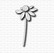 Gummiapan: Coneflower  - stanssisetti