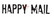 Gummiapan: Happy Mail  - leimasin