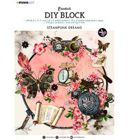 Studio Light DIY Block : Steampunk Dreams  #37 - askartelulehtiö