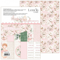 Lemoncraft: Mum’s Love Elements for fussy cutting 6x8  -paperilehtiö