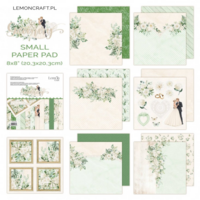 Lemoncraft: Greenery 8x8  -paperilehtiö