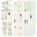 Lemoncraft: Greenery Elements for fussy cutting 6x8  -paperilehtiö