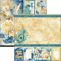 Ciao Bella: Scrapbooking Paper Pad : Indigo 12x12