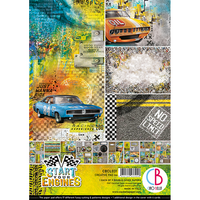 Ciao Bella: Creative Pad A4 - Start Your Engines