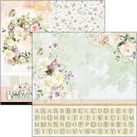 Ciao Bella: Double-Sided Patterns Pad : Blooming12x12