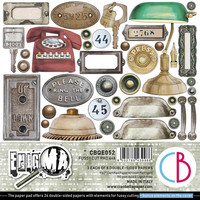 Ciao Bella: Fussy Cut Pad 6x6 - Enigma