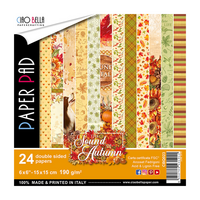 Ciao Bella 6x6 Paper Pad : The Sound of Autumn