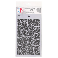 Ciao Bella 5x8 Stencil : Leaves - sabluuna