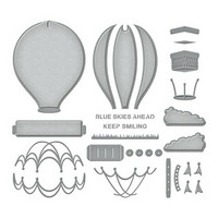 Spellbinders: 3D Vignette Hot Air Balloon - stanssisetti
